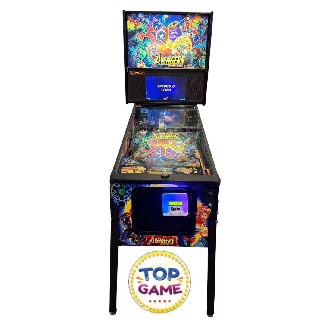 Pinball Avengers Pró (seminovo)